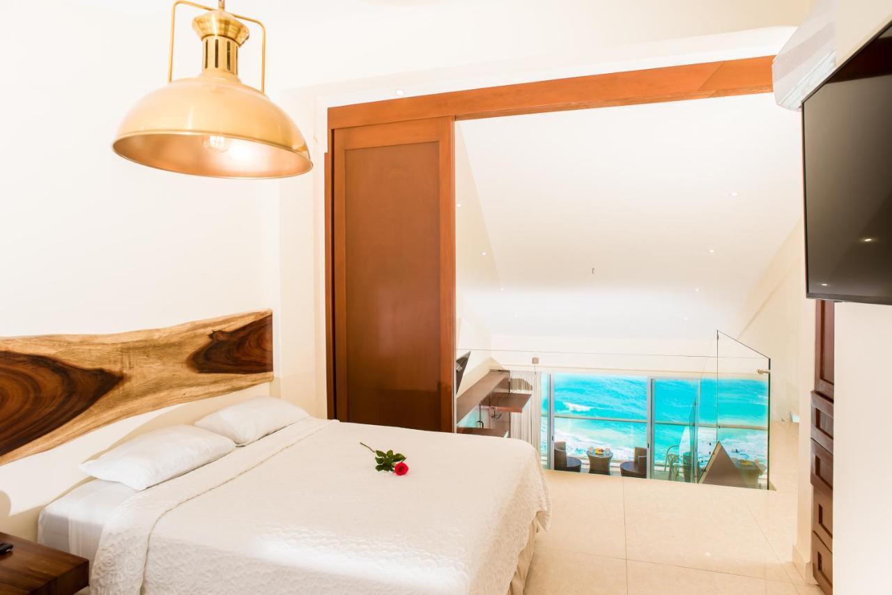 2 Story Oceanfront Penthouses On Cancun Beach! Dış mekan fotoğraf