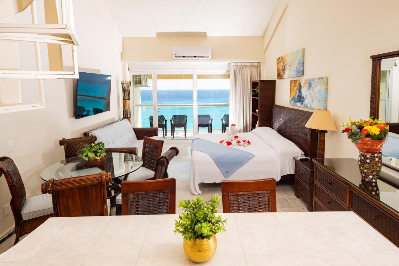 2 Story Oceanfront Penthouses On Cancun Beach! Dış mekan fotoğraf