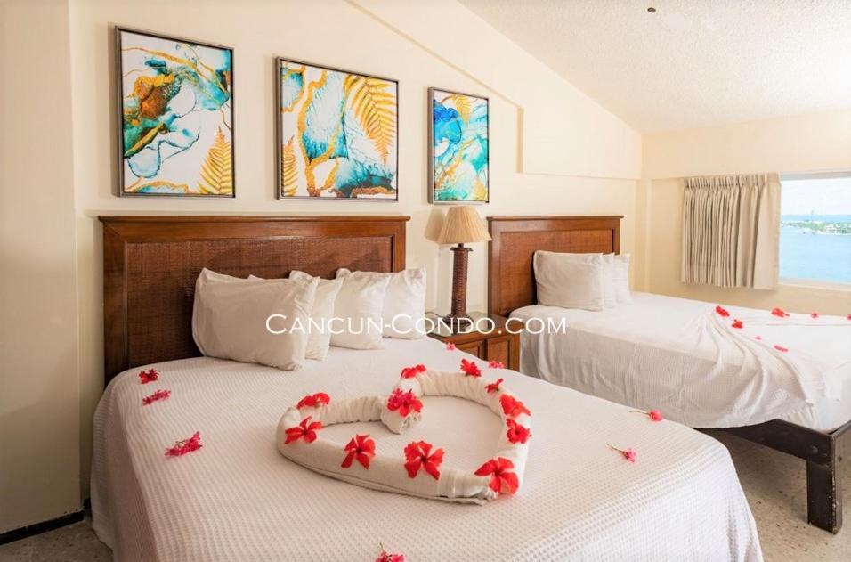 2 Story Oceanfront Penthouses On Cancun Beach! Dış mekan fotoğraf