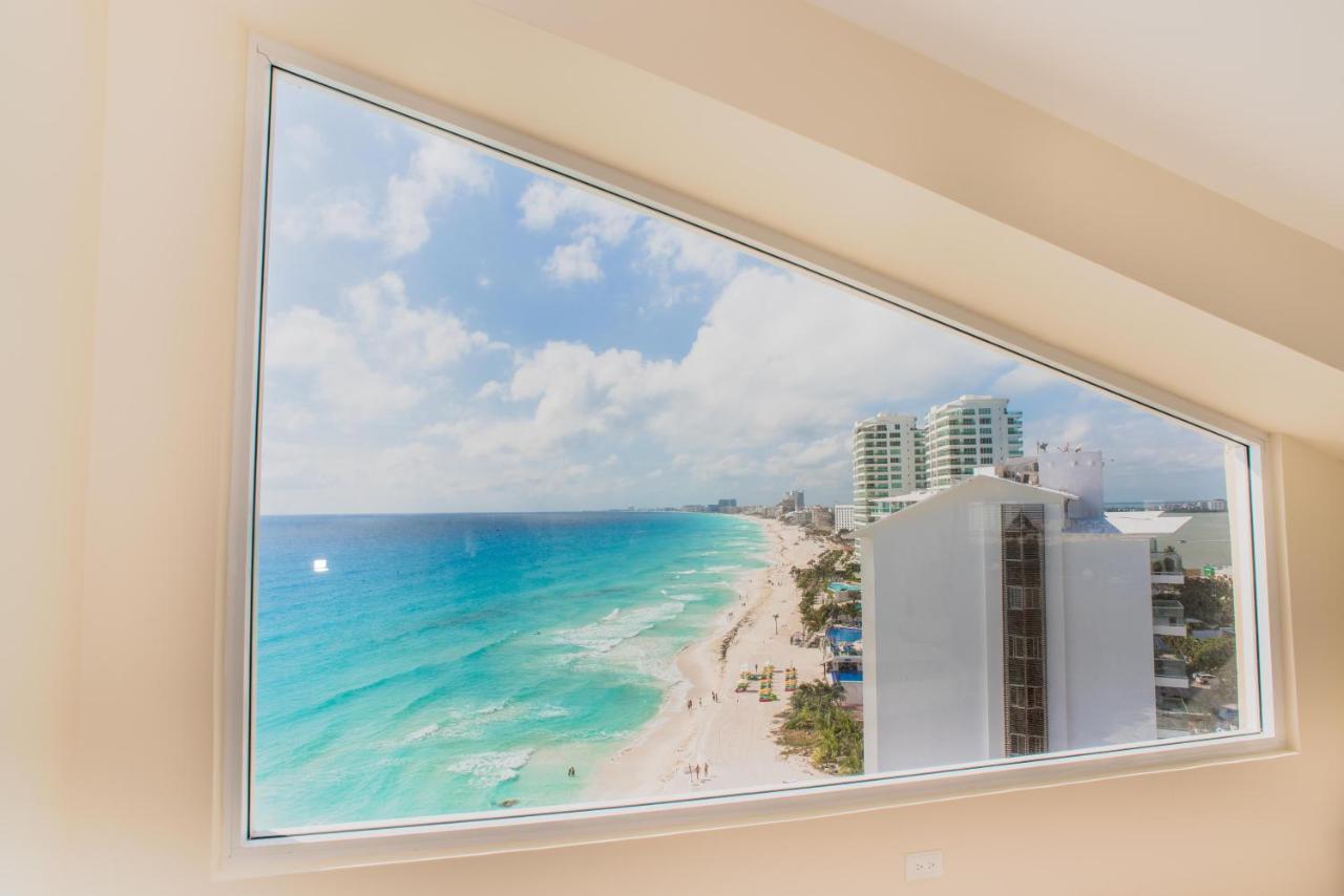 2 Story Oceanfront Penthouses On Cancun Beach! Dış mekan fotoğraf